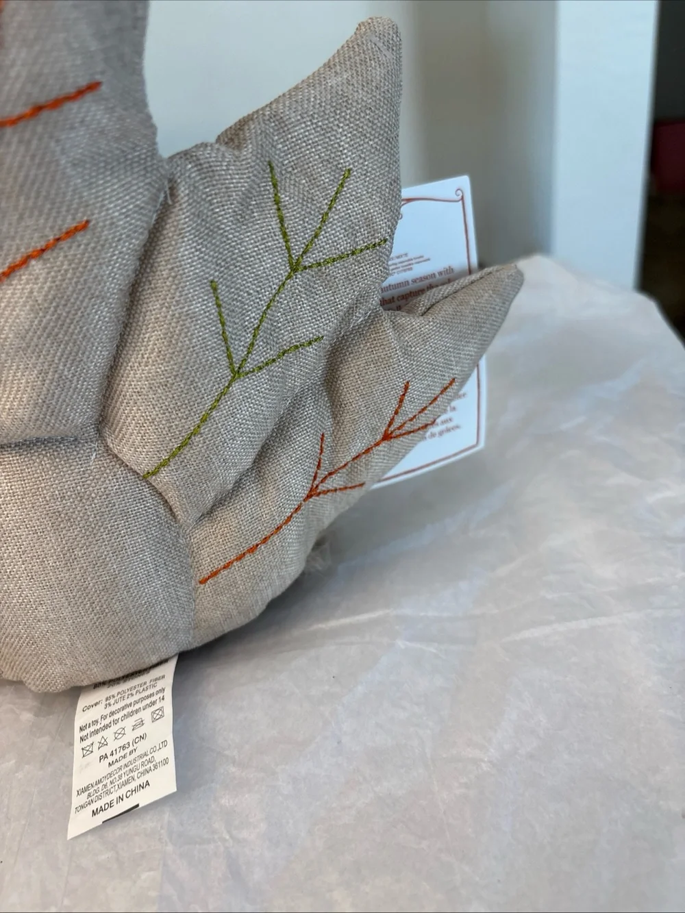 Martha Stewart Thanksgiving Turkey WITH PUMPKIN 11.5 x 11 inches NWT